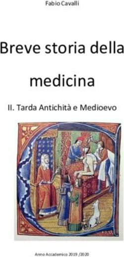 Breve Storia Della Medicina Tarda Antichit E Medioevo Fabio