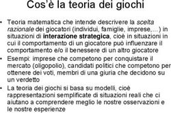 Cos'è la teoria dei giochi