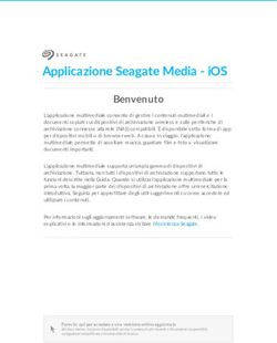 Applicazione Seagate Media - iOS - Benvenuto