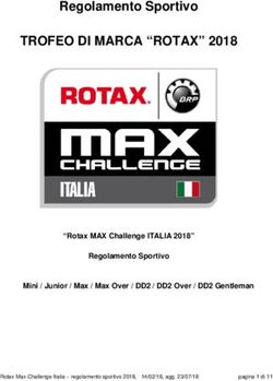 TROFEO DI MARCA "ROTAX" 2018 - Regolamento Sportivo