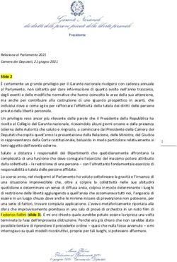 Garante Nazionale Dei Diritti Delle Persone Private Della Libert Personale