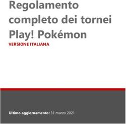 Regolamento completo dei tornei Play! Pokémon - VERSIONE ITALIANA - Ultimo aggiornamento: 31 marzo 2021 - Pokemon ...