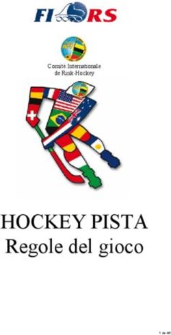 HOCKEY PISTA Regole del gioco - Comitè Internationale de Rink-Hockey