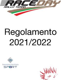 Regolamento 2021/2022 - Raceday Rally Terra