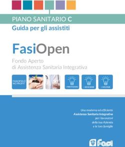 FasiOpen PIANO SANITARIO C Guida Per Gli Assistiti