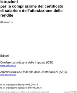 Istruzioni Per La Compilazione Del Certificato Di Salario E Dell