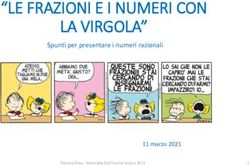 Le Frazioni E I Numeri Con La Virgola Spunti Per Presentare I