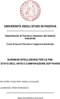 UNIVERSITÀ DEGLI STUDI DI PADOVA