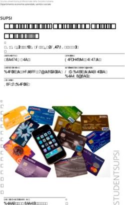 Le sfide del mobile payment in Svizzera - in SUPSI Tesi