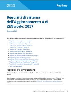 Requisiti di sistema dell'Aggiornamento 4 di ZENworks 2017 - Novell