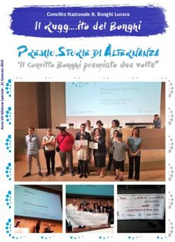 Il Rugg Ito Del Bonghi PREMIO STORIE DI ALTERNANZA Il Convitto