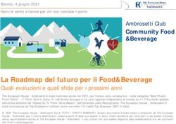 La Roadmap del futuro per il Food&Beverage - Quali evoluzioni e quali sfide per i prossimi anni - AltaReziaNews