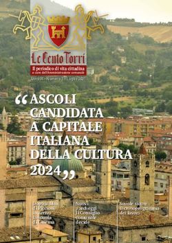 Ascoli Candidata A Capitale Italiana Della Cultura Comune Di