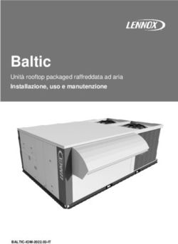 Baltic Installazione uso e manutenzione Unità rooftop packaged