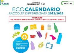 Ecocalendario Raccolta Differenziata San Maurizio C Se Cisa