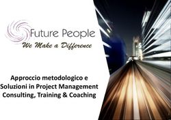 Approccio metodologico e Soluzioni in Project Management Consulting, Training & Coaching