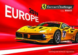 Regolamento sportivo e tecnico Sporting and technical regulations - Ferrari Races