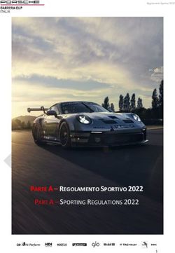 PARTE A - REGOLAMENTO SPORTIVO 2022 - PART A - SPORTING REGULATIONS 2022 - Porsche Carrera Cup Italia