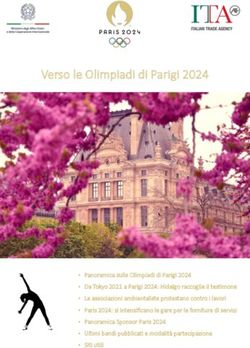 Verso Le Olimpiadi Di Parigi