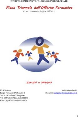 Piano Triennale dell'Offerta Formativa - RSS IC Calcinate