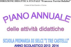 DIREZIONE DIDATTICA STATALE "Francesca Turrini Bufalini" - Comuni di San Giustino e Citerna