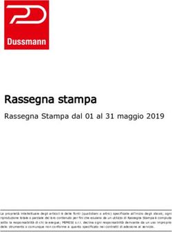 Rassegna stampa Rassegna Stampa dal 01 al 31 maggio 2019 - Dussmann