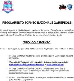 REGOLAMENTO TORNEO NAZIONALE GAMEPEOLE - GamePeople