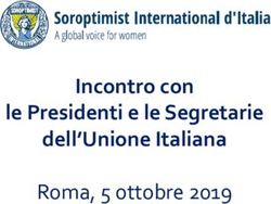 Incontro con le Presidenti e le Segretarie dell'Unione Italiana - Roma, 5 ottobre 2019 - Soroptimist