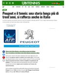 Il sito di tennis più visitato in Italia, 41 milioni di pagine viste - www.ubitennis.com