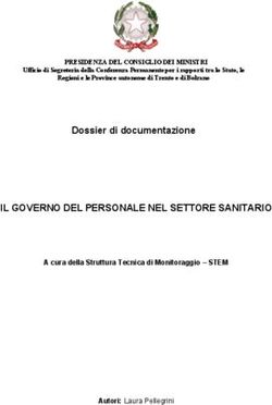 IL GOVERNO DEL PERSONALE NEL SETTORE SANITARIO