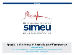 Ipossia: dalla ricerca di base alla sala d'emergenza - Gabriele Valli San Giovanni Addolorata - Dipartimento d'Emergenza e Breve Osservazione - simeu