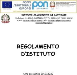 REGOLAMENTO D'ISTITUTO - ISTITUTO COMPRENSIVO DI CASTEGGIO - Anno scolastico 2019/2020 - Istituto Comprensivo di ...