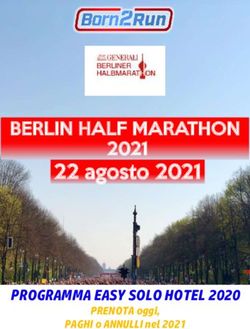 BERLIN HALF MARATHON 22 agosto 2021 2021 - Born2Run
