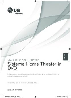 Sistema Home Theater in - DVD MANUALE DELL'UTENTE - LG