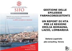 GESTIONE DELLE EPILESSIE FARMACORESISTENTI UN REPORT DI HTA PER LE REGIONI EMILIA ROMAGNA, LAZIO, LOMBARDIA - Stefania Lopatriello pbe consulting ...
