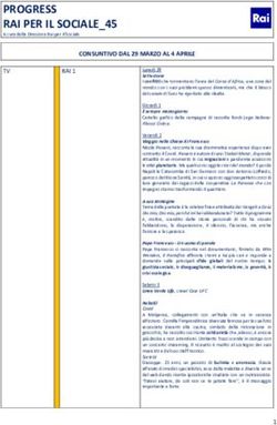 PROGRESS RAI PER IL SOCIALE_45 - A cura della Direzione Rai per il Sociale