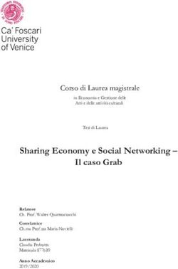Sharing Economy e Social Networking - Il caso Grab