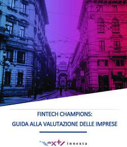 FINTECH CHAMPIONS: GUIDA ALLA VALUTAZIONE DELLE IMPRESE - Innexta