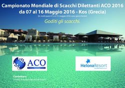 Campionato Mondiale di Scacchi Dilettanti ACO 2016 da 07 al 16 Maggio 2016 - Kos (Grecia) - Goditi gli scacchi.
