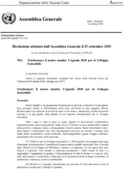 Risoluzione adottata dall'Assemblea Generale il 25 settembre 2015 - UNRIC.org