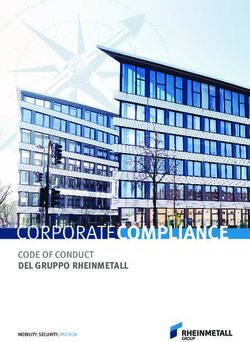 CORPORATE COMPLIANCE CODE OF CONDUCT - DEL GRUPPO RHEINMETALL