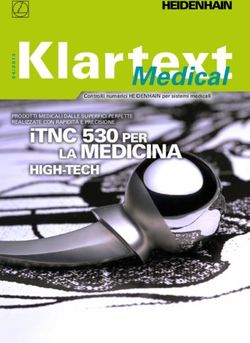 MEDICAL ITNC 530 PER LA MEDICINA - HIGH-TECH