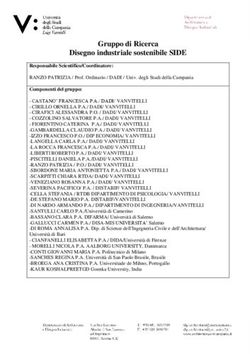 Gruppo di Ricerca Disegno industriale sostenibile SIDE