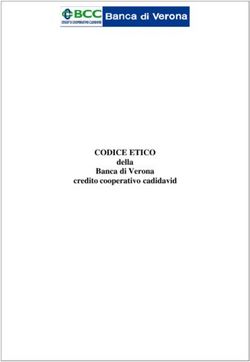 CODICE ETICO della Banca di Verona credito cooperativo cadidavid