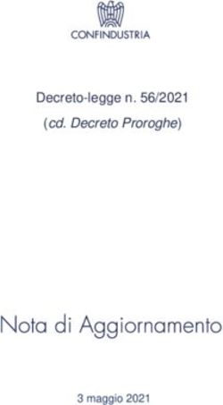 Decreto-legge n. 56/2021 - (cd. Decreto Proroghe) - 3 maggio 2021