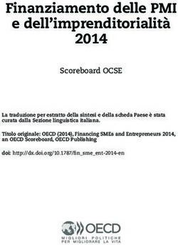 Finanziamento delle PMI e dell'imprenditorialità 2014 - OECD.org