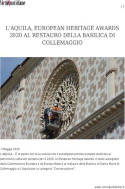 L'AQUILA, EUROPEAN HERITAGE AWARDS 2020 AL RESTAURO DELLA BASILICA DI COLLEMAGGIO