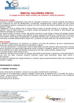 GRECIA: KALIMERA CRETA! - Viaggi Solidali