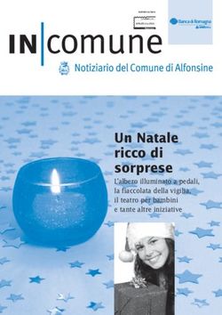 Un Natale ricco di sorprese - L'albero illuminato a pedali, la fiaccolata della vigilia, il teatro per bambini e tante altre iniziative - Comune ...