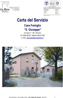 Carta del Servizio Casa Famiglia "S. Giuseppe" - Cooperativa Sociale La ...